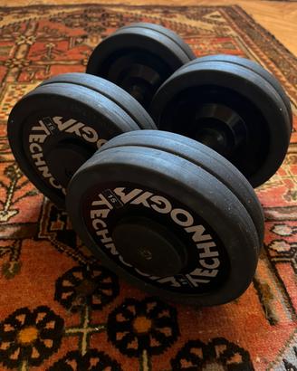 Manubri Technogym Professionali da 15kg