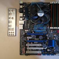 Scheda madre ASUS P6T SE + I7-920 2.67GHz+6 GB RAM