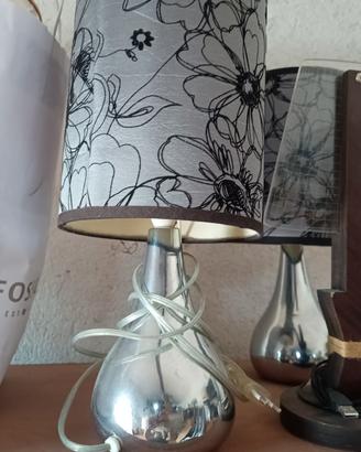 coppia di lampade per comodino 