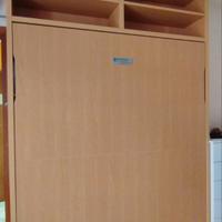 Letto matrimoniale a scomparsa