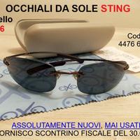 OCCHIALI DA SOLE STING Modello 4476 61 568 NUOVI