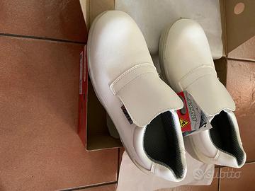 Scarpe antinfortunistiche Cofra Bianche / Nera