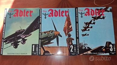 MILITARIA: DER ADLER -3 TOMI SELEZIONE '41-'42-'43