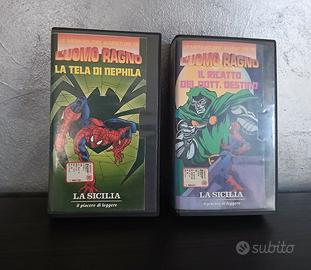 Videocassette L'uomo ragno