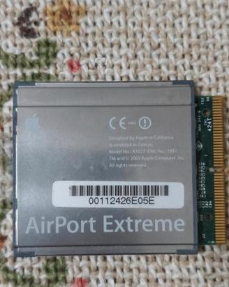 Apple AirPort Extreme Card modello A1027, EMC 1951