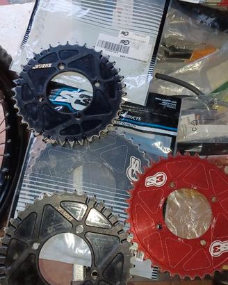 Corone per moto da Trial  varie misure.