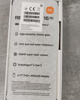 Xiaomi redmi note 15 5 g
