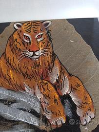 miniatura di una tigre 