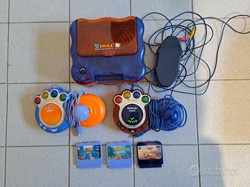 CONSOLE V-SMILE CON TRE GIOCHI