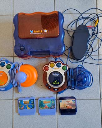 CONSOLE V-SMILE CON TRE GIOCHI