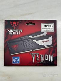 DDR5 Patriot Viper Venom 32GB 6400MHz CL32 (2x16)