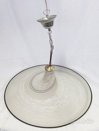 Lampadario vintage vetro Murano