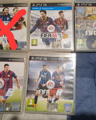Giochi FIFA 14-15-16  per PS3