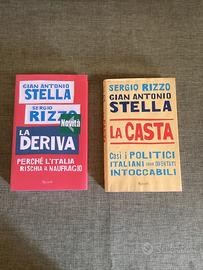 Libri La casta e La deriva di Rizzo e Stella