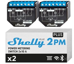 Shelly Plus 2PM, Relé WiFi & Bluetooth 2 canali, I