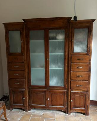 Vetrina credenza cucina/sala in legno