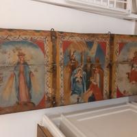 Sponda e chiave di carretto siciliano