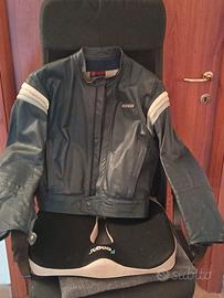 tuta moto vintage dainese modello monaco taglia 50