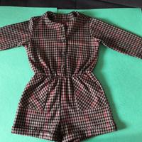 Tuta Jumpsuit Salopette da bambina 6 anni 116 cm,