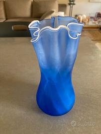 Vaso in vetro soffiato Murano