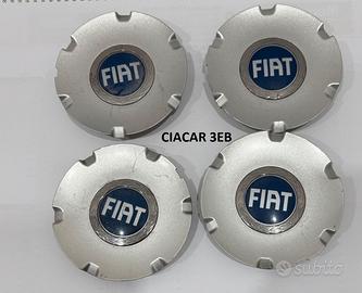 4 coppette coprimozzi per Fiat Panda