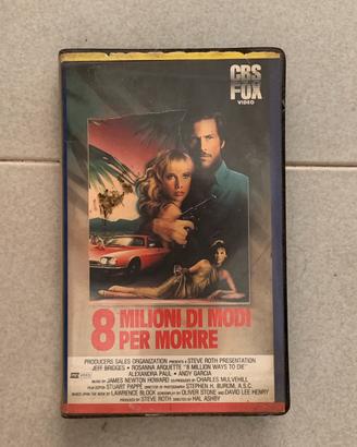 Film VHS 8 milioni di modi per morire