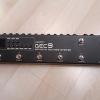 Pedaliera per chitarra Effects Routing Moen GEC9