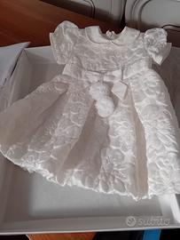 Vestito battesimo bimba