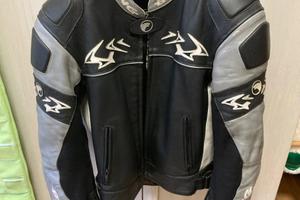 Giacca moto pelle Bering