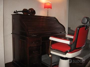 Poltrona da barbiere vintage anni 50