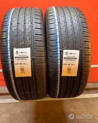 2 gomme 235 55 18 continental a3372