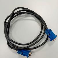 CAVO VGA SCHERMO PC - 1,8 m VGA  (D-Sub) Nero, Blu