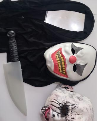 Set di 3 maschere halloween