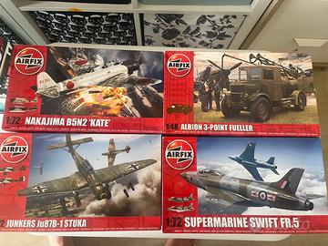 Lotto Kit 1:72 e 1:48 Airfix nuovo