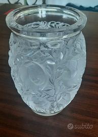 Vaso Lalique in cristallo