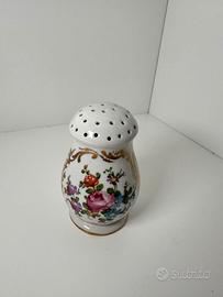 Portaspezie o salino in porcellana decorata a mano