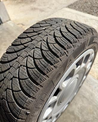 4 Ruote Complete Fiat 500 - Gomme Invernali 185/55