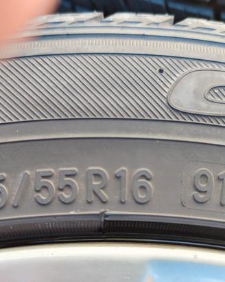 gomme 4 stagioni  +cerchi in lega