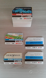 Lotto schede telefoniche italiane e straniere