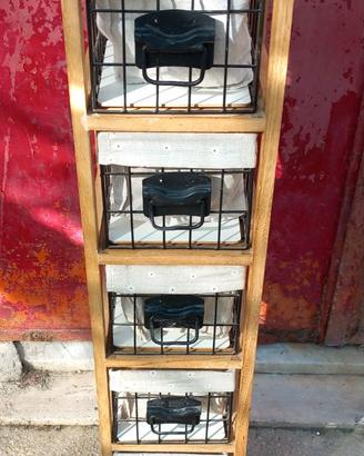 Cassettiera legno