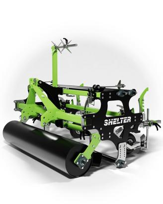 Pacciamatrice Shelter 160 cm per trattore 12-50 HP