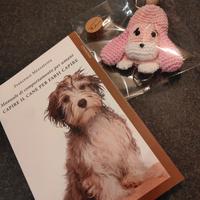 Kit libro cinofilia + portachiavi artigianale