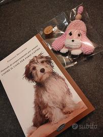 Kit libro cinofilia + portachiavi artigianale