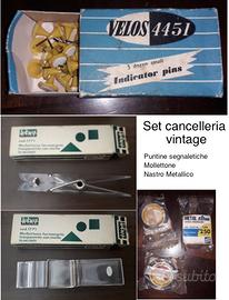 Set Cancelleria Vintage