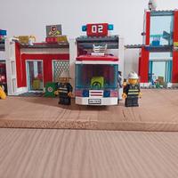 set lego caserma dei pompieri 7208