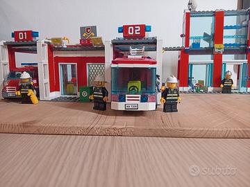set lego caserma dei pompieri 7208