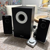 kit trust casse e subwoofer