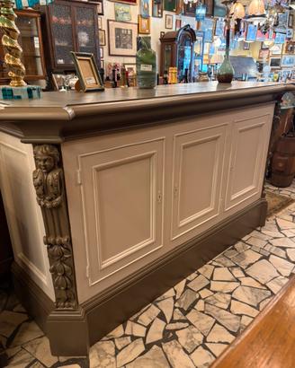 credenza madia antica restaurata
