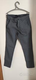 Pantaloni chino uomo grigio