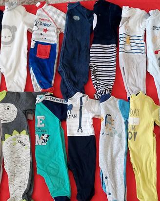 tutine e pantaloncini di ciniglia 